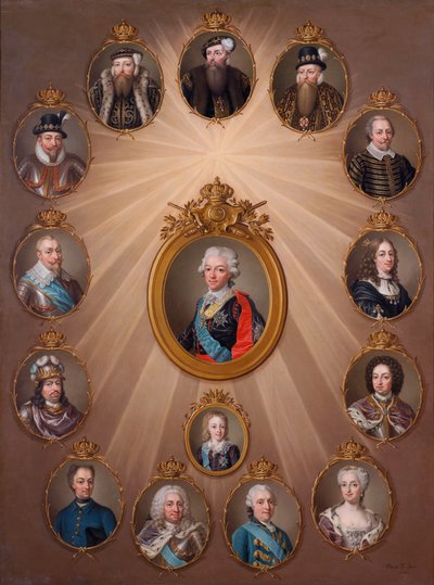 Die Gustavianische Familie von Ulrika Pasch